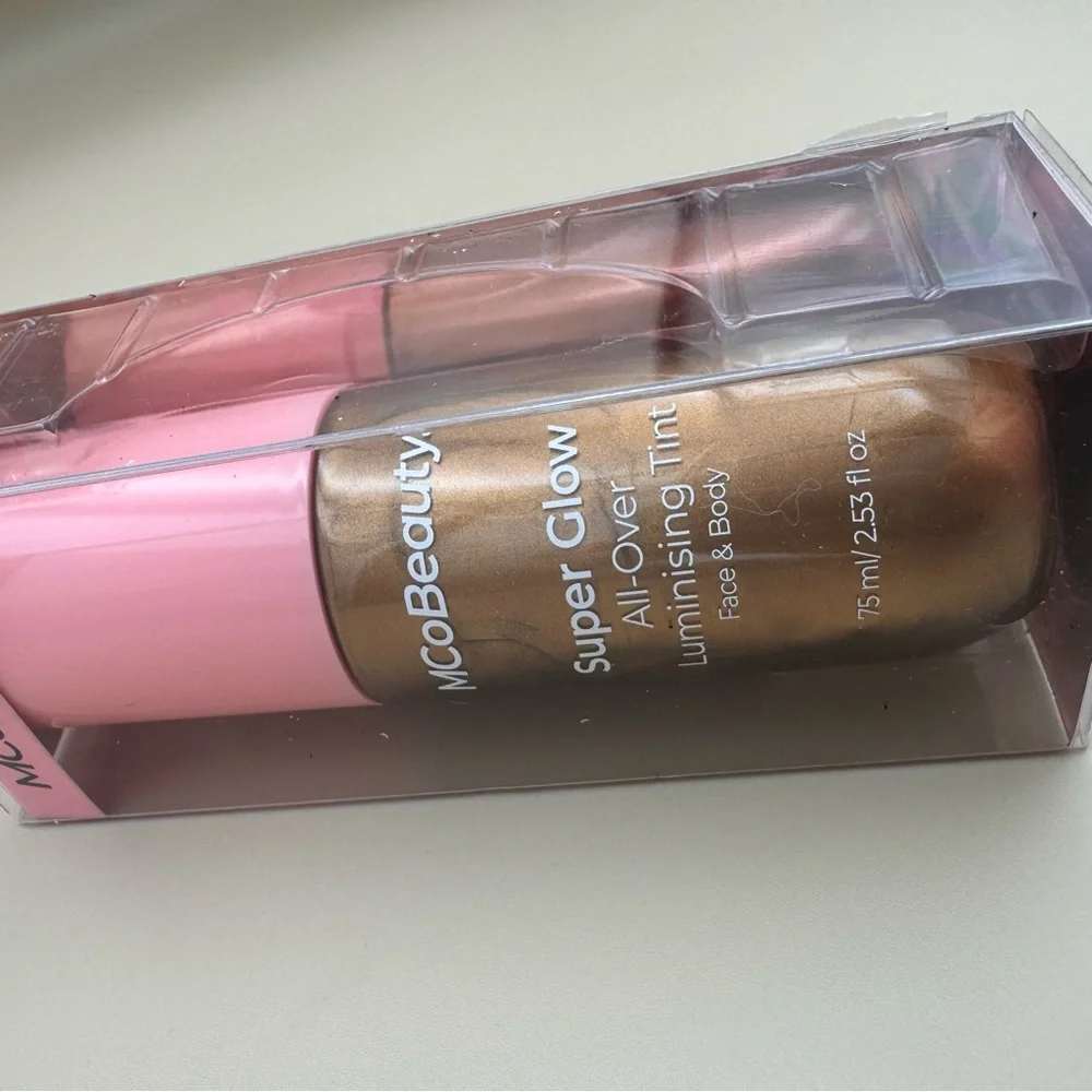 MCoBeauty. Super Glow All-Over Luminising Tint Face & Body 2.53 Oz NEW